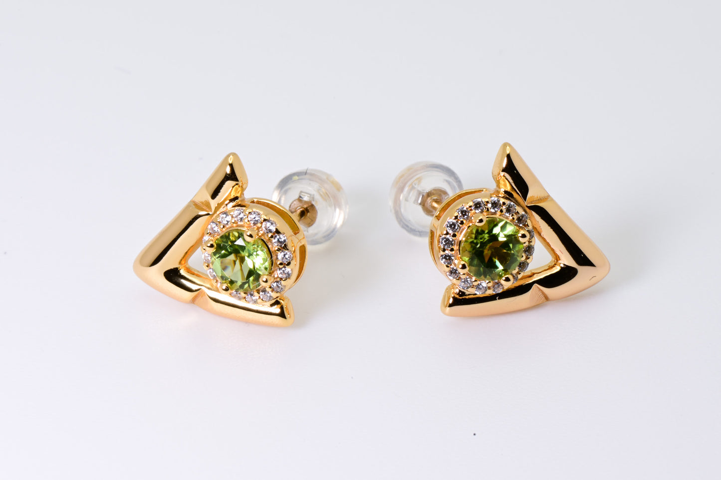 Natural Peridot Earrings, Refreshing Green Color, S925 Sterling Silver, Birthday Gift, Mother’s Day Gift, Anniversary, Xmas Gift for her