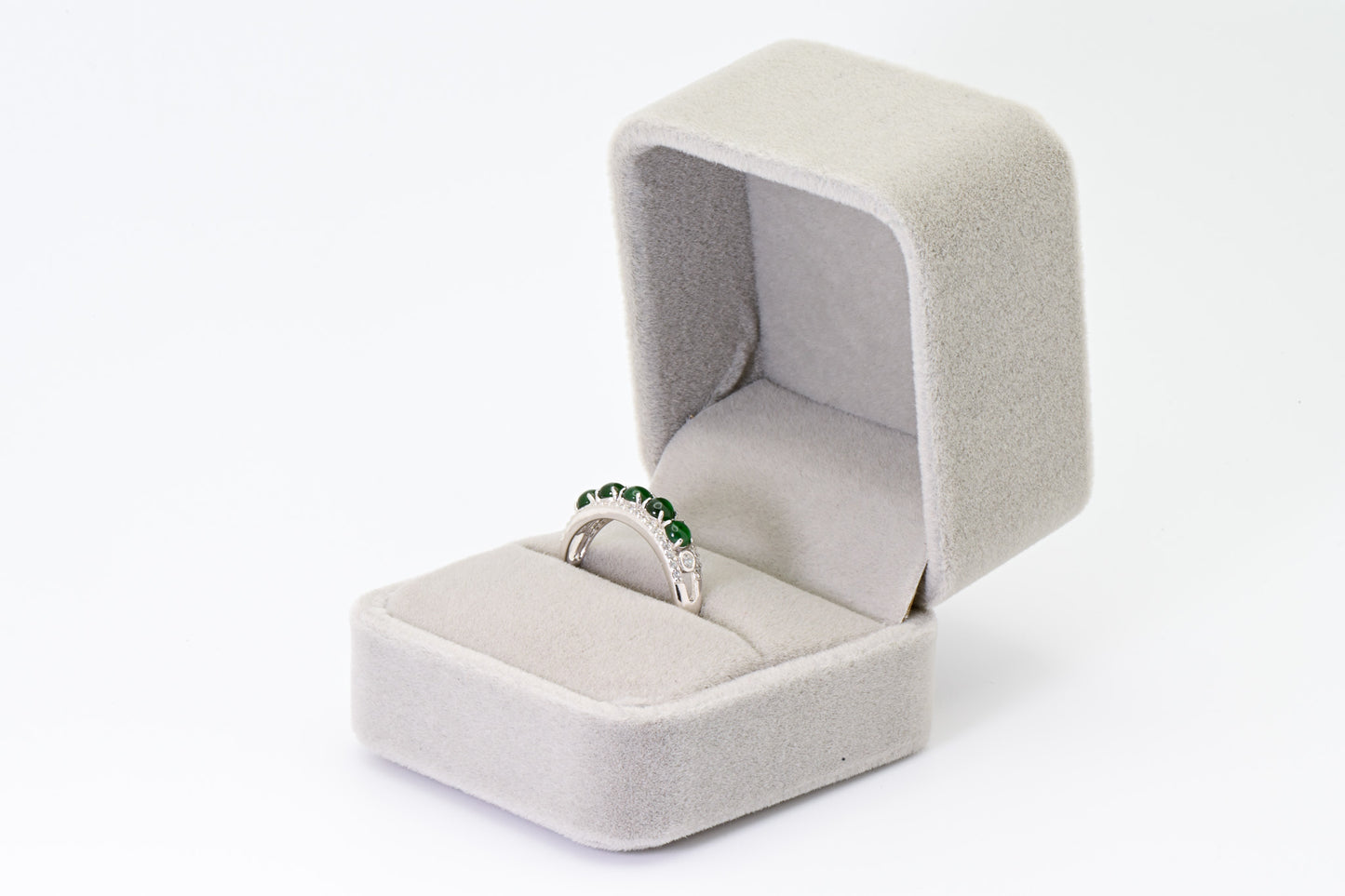 Natural Jade Adjustable Ring, Green Color, S925 Sterling Silver, Birthday Gift, Mother’s Day Gift, Anniversary Gift, Christmas Gift for her