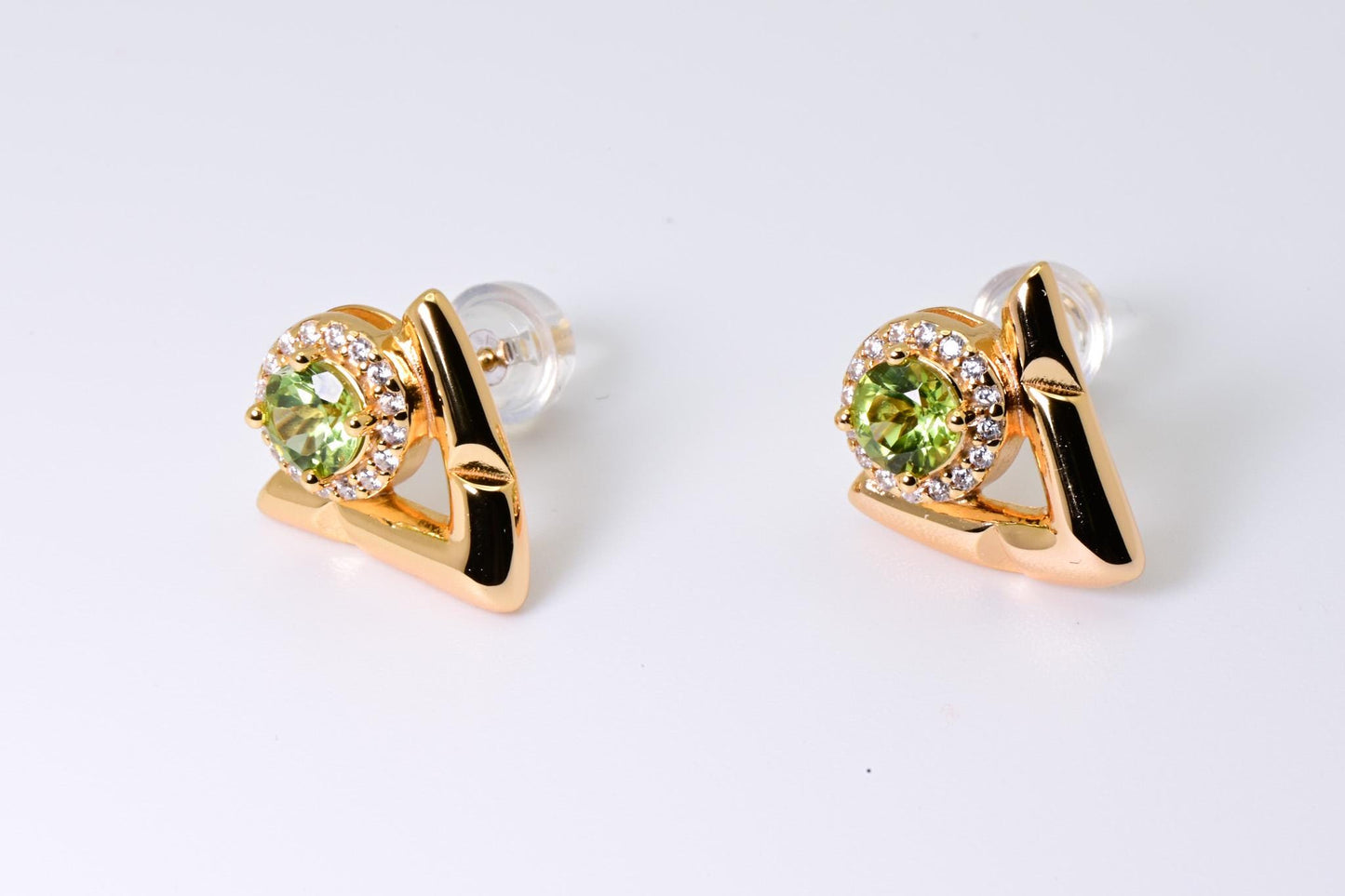 Natural Peridot Earrings, Refreshing Green Color, S925 Sterling Silver, Birthday Gift, Mother’s Day Gift, Anniversary, Xmas Gift for her