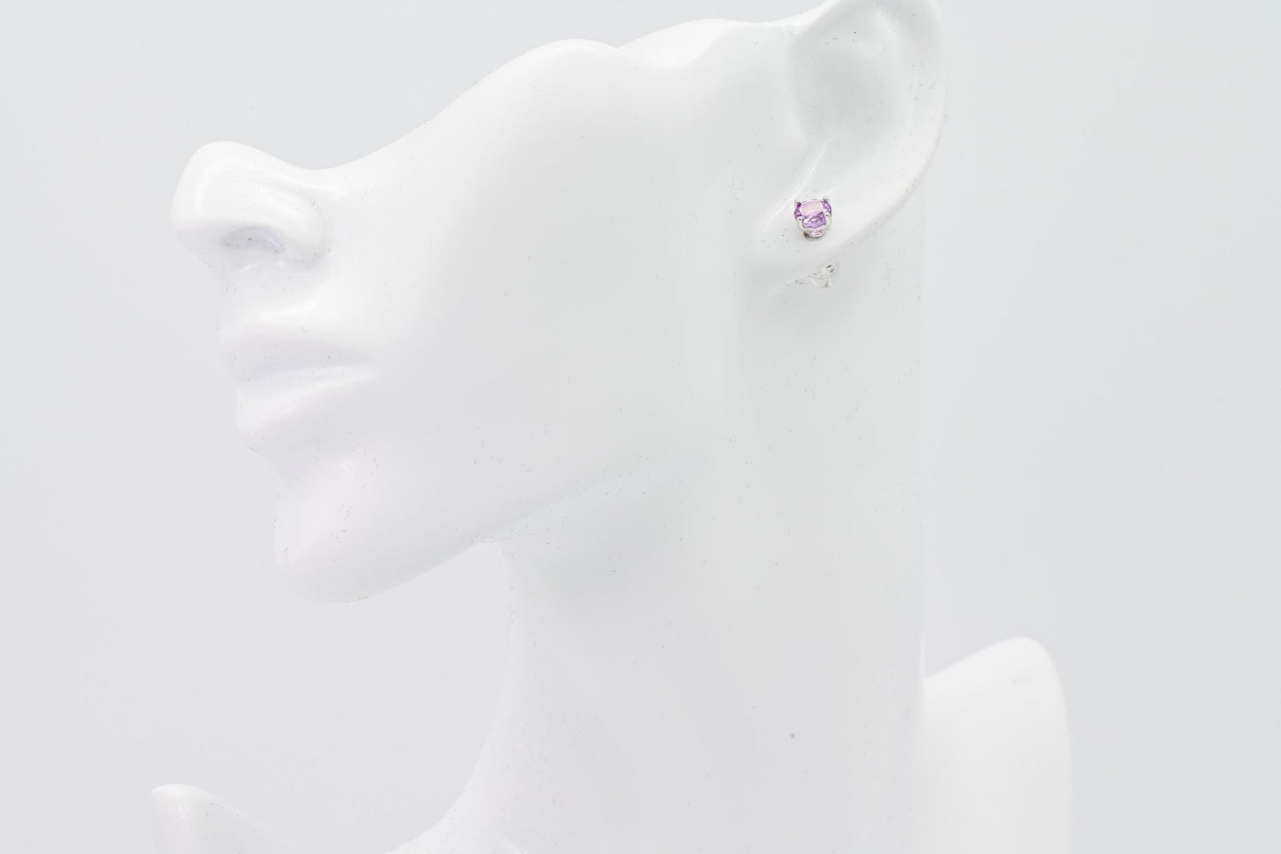 Natural Amethyst Earrings, Crystal Purple Color, S925 Sterling Silver, Birthday Gift, Mother’s Day Gift, Anniversary, Christmas Gift for her